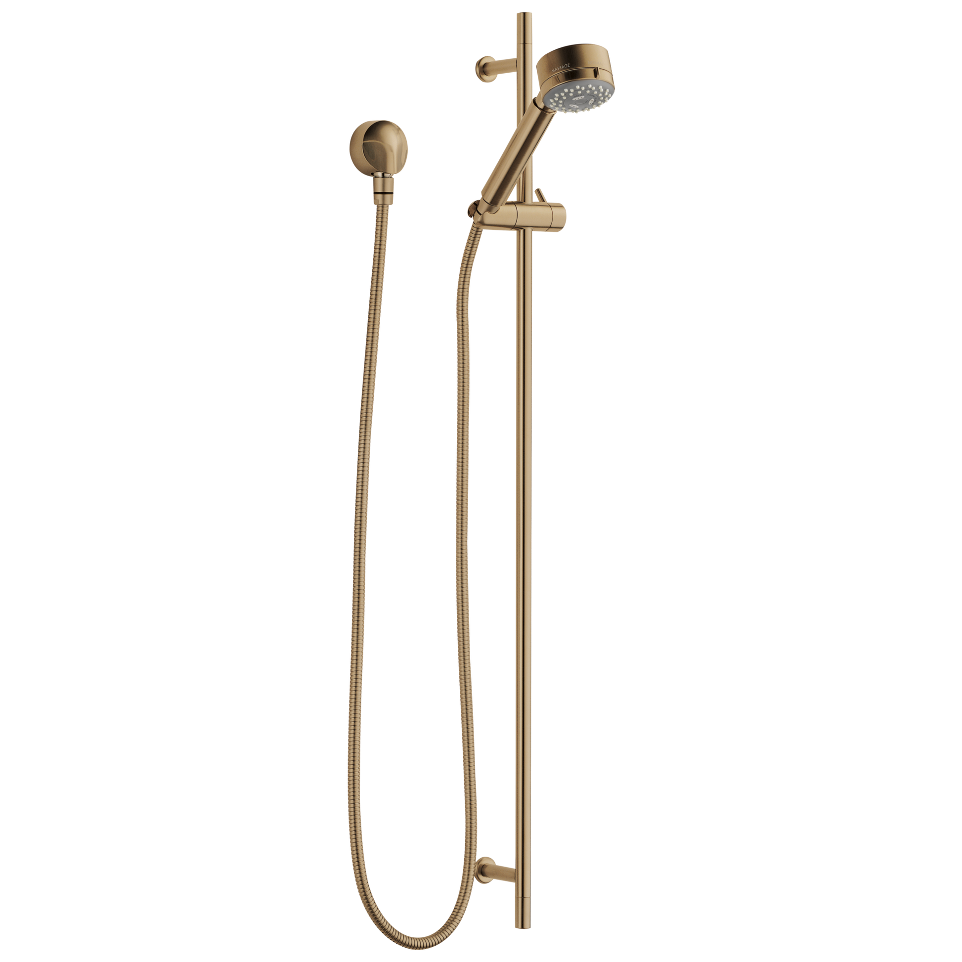 Odin Multi-Function Slide Bar Hand Shower - Brilliance® Luxe Gold®