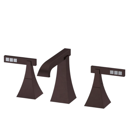Rubinet Widespread Lav. Set. (less drain) Oil Rubbed Bronze