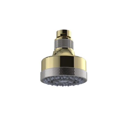 Rubinet 3 FUNCTION SHOWER HEAD Natural Brass