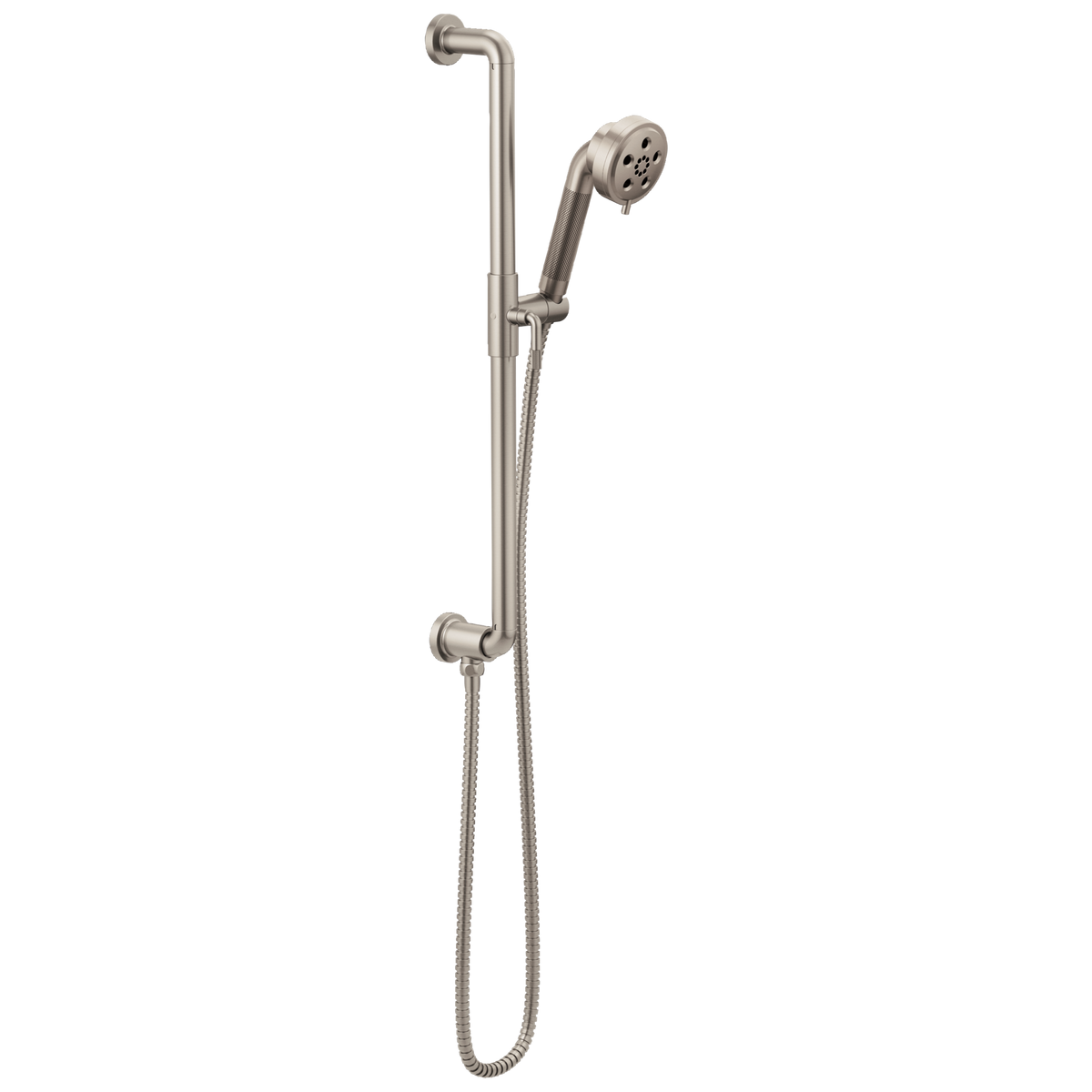 Litze Slide Bar Handshower with H2OKinetic Technology - Brilliance® Luxe Nickel®