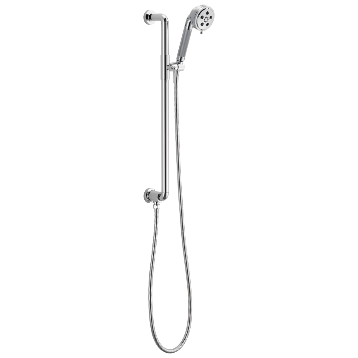 Litze Slide Bar Handshower with H2OKinetic Technology - Polished Chrome