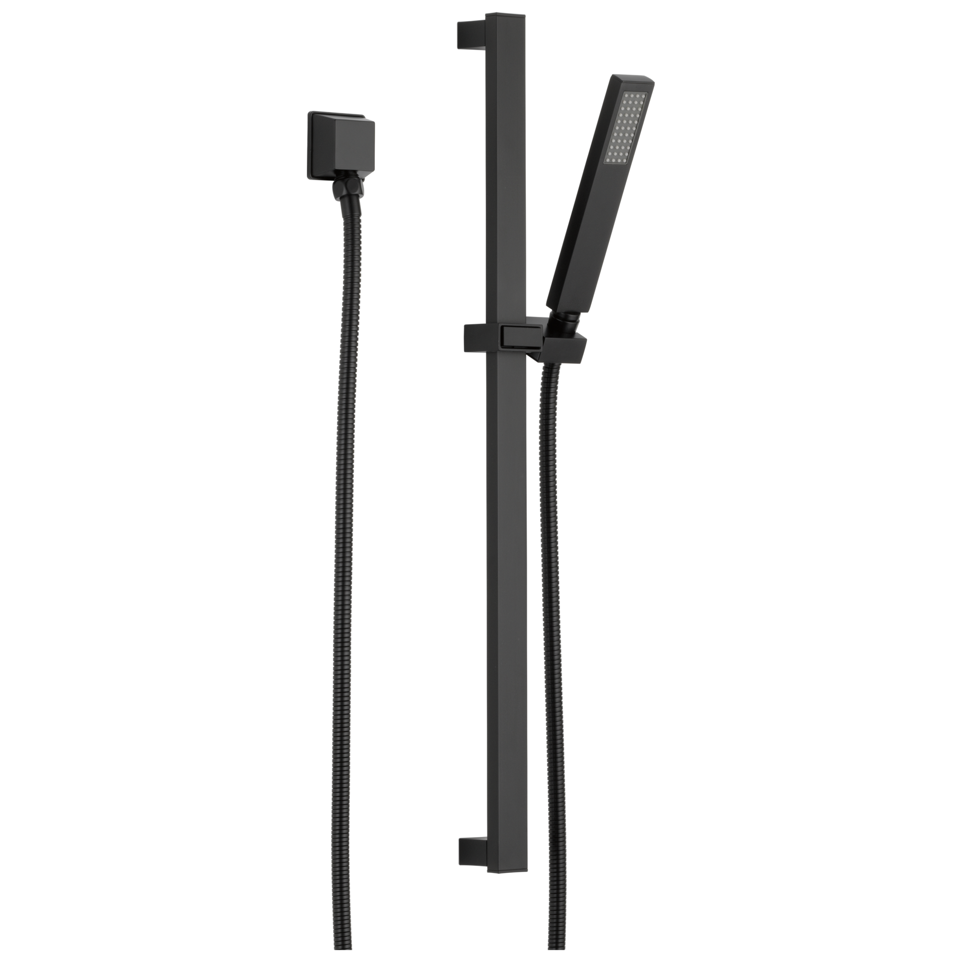 Siderna Single-Function Slide Bar Hand Shower - Matte Black
