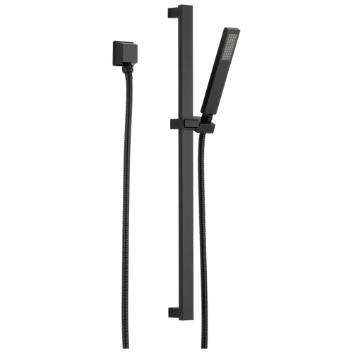 Siderna Single-Function Slide Bar Hand Shower - Matte Black