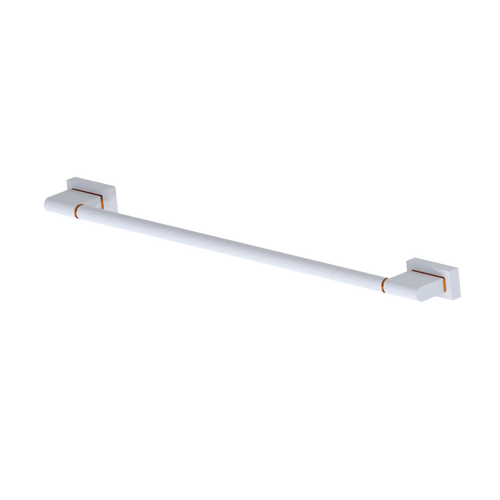 Rubinet Towel Bar 18" Matt White