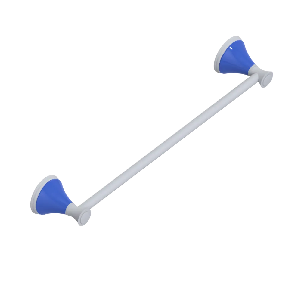 Rubinet Towel Bar 18" Matt White