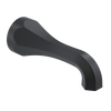 Rubinet Tub Filler Spout Wall Mount Matt Black