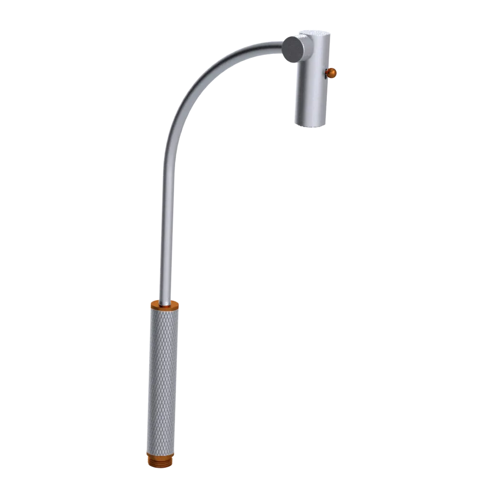 Rubinet Hand Held Shower Bidet Only Satin Chrome