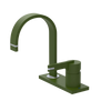 Rubinet 4" Centre Single Control Lav. Set (less drain) Green Envy