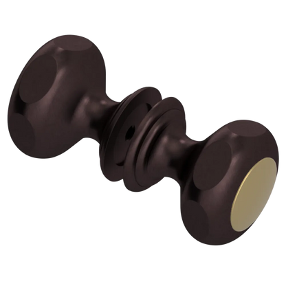 Rubinet Shower Door Knob (set) Oil Rubbed Bronze