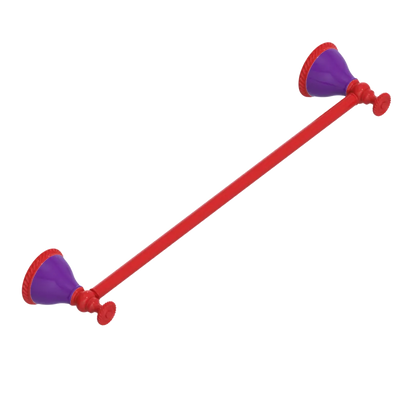 Rubinet Towel Bar 18" Red
