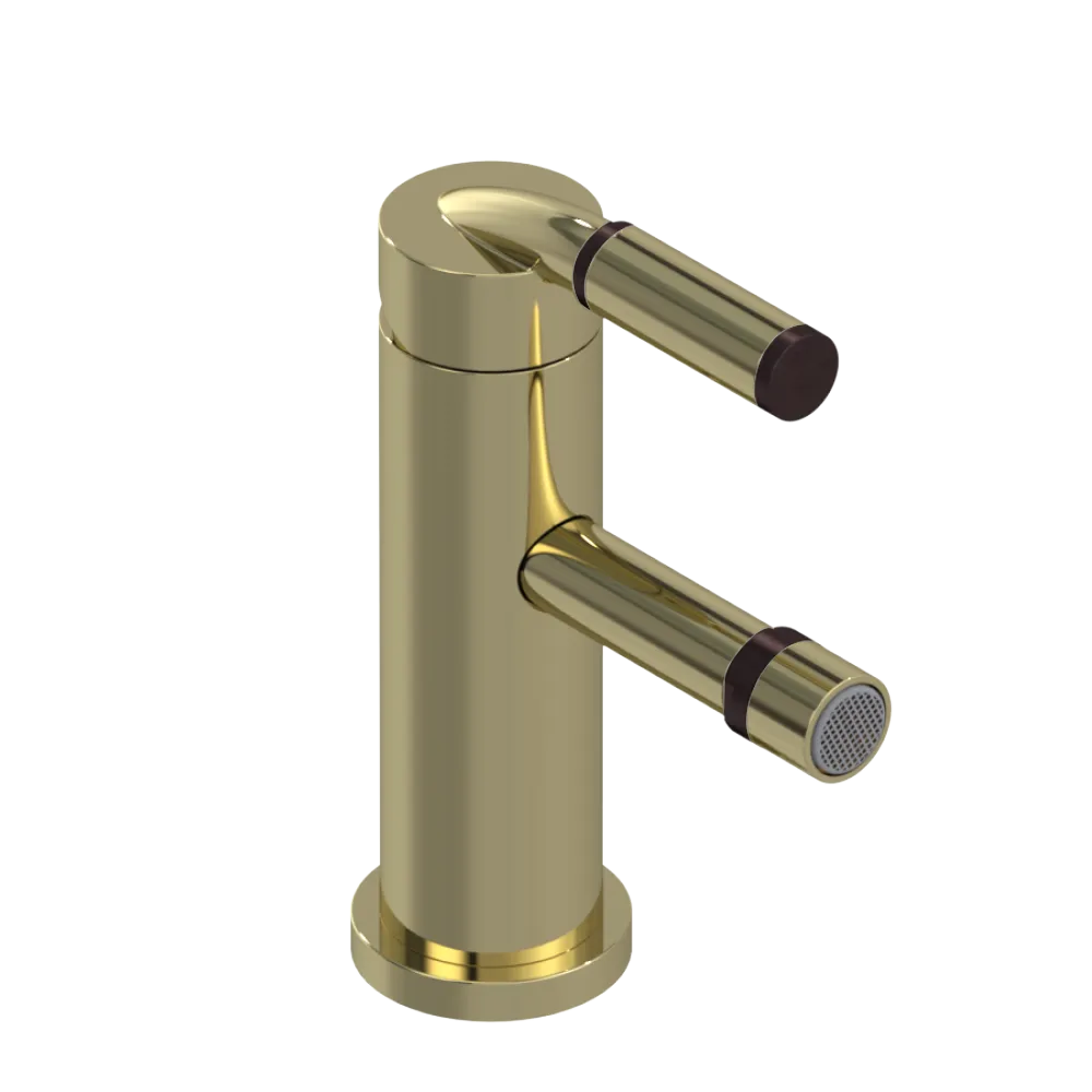 Rubinet Single Control Bidet Fitting (less drain) Gold