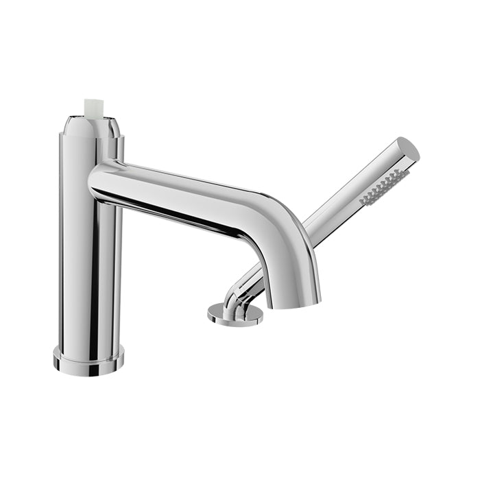 Baril 2-piece tub filler with hand shower (without handle)