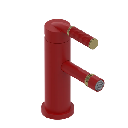 Rubinet Single Control Bidet Fitting (less drain) Maroon