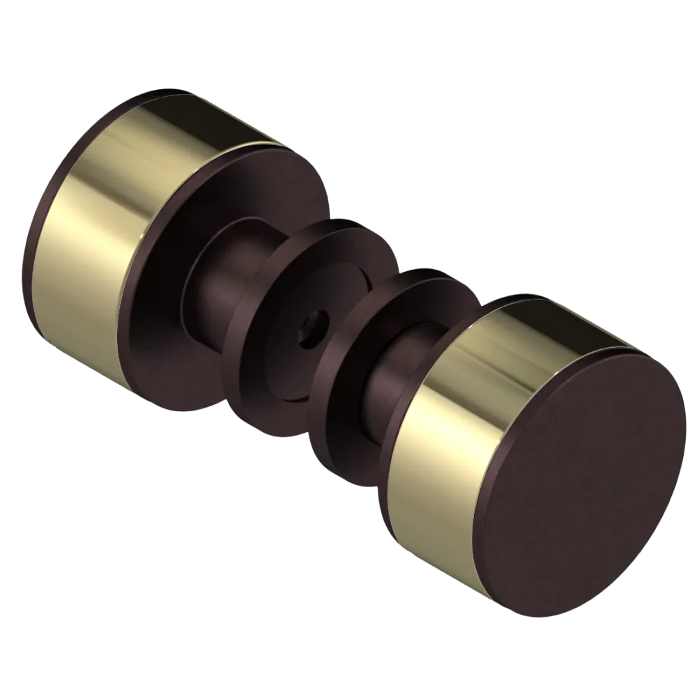 Rubinet Shower Door Knob (set) Oil Rubbed Bronze
