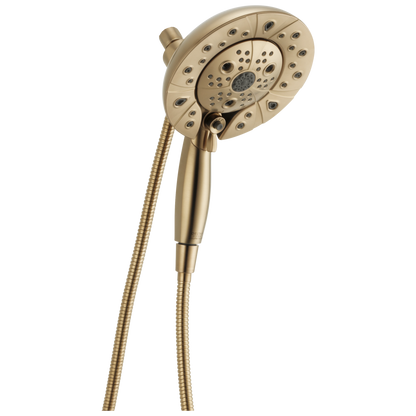 Essential Shower Series Classic Round H2Okinetic Multi-Function Hydrati 2|1 Shower - Brilliance® Luxe Gold®