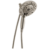 Essential Shower Series Classic Round H2Okinetic Multi-Function Hydrati 2|1 Shower - Brilliance® Luxe Nickel®