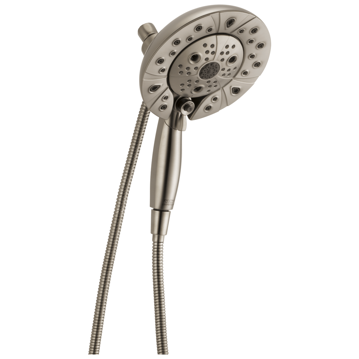 Essential Shower Series Classic Round H2Okinetic Multi-Function Hydrati 2|1 Shower - Brilliance® Luxe Nickel®