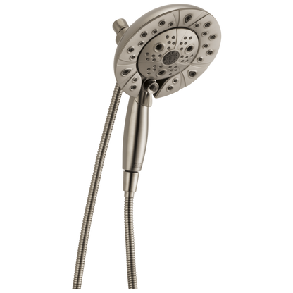 Essential Shower Series Classic Round H2Okinetic Multi-Function Hydrati 2|1 Shower - Brilliance® Luxe Nickel®