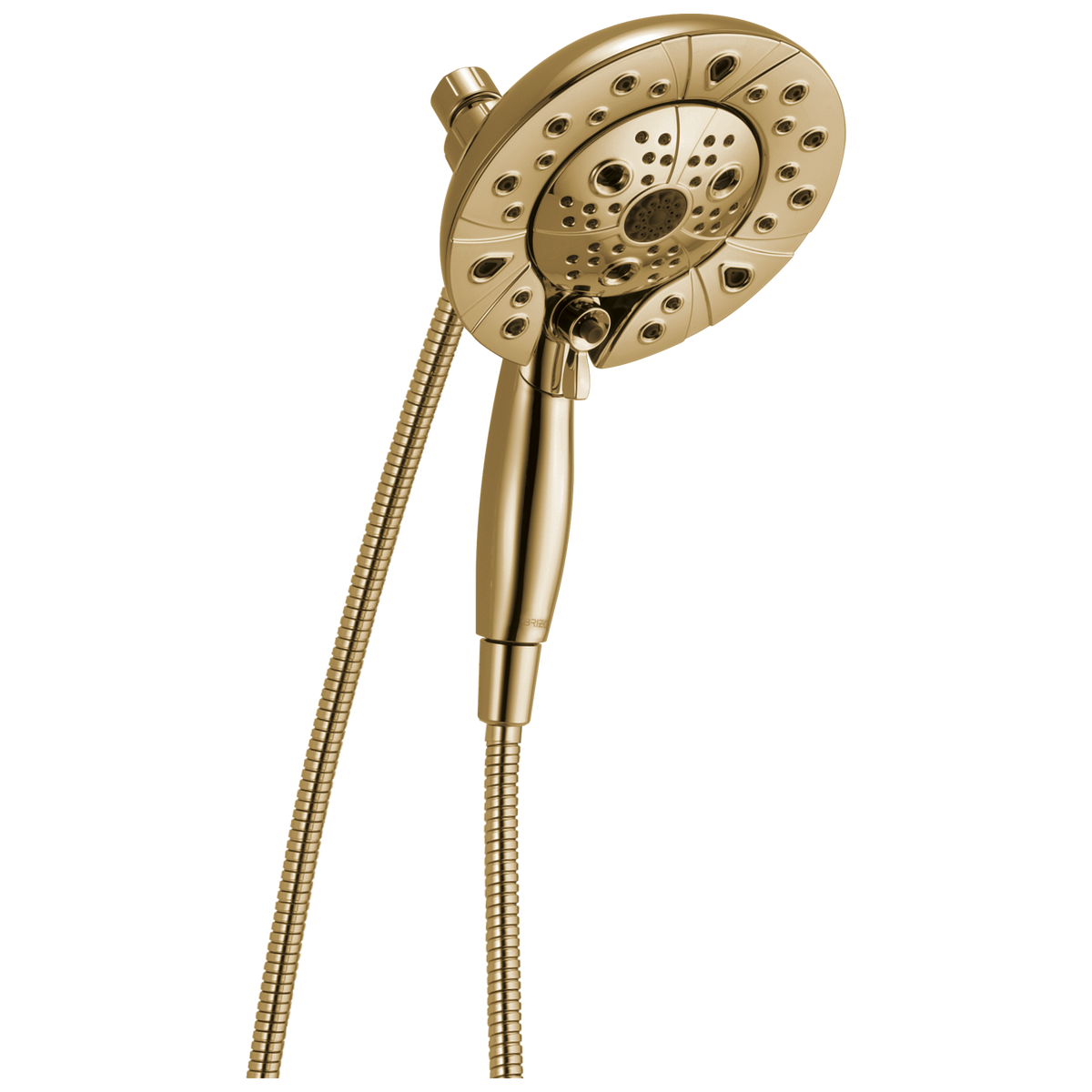 Essential Shower Series Classic Round H2Okinetic Multi-Function Hydrati 2|1 Shower - Brilliance® Polished Gold