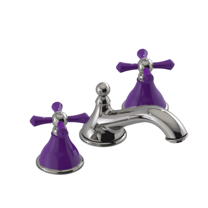 Rubinet Widespread Lav. Set. (less drain) Polished Nickel