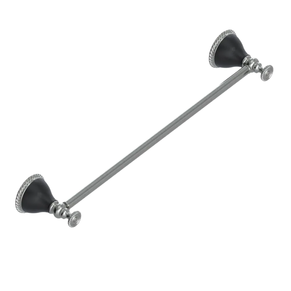 Rubinet Towel Bar 18" Satin Nickel