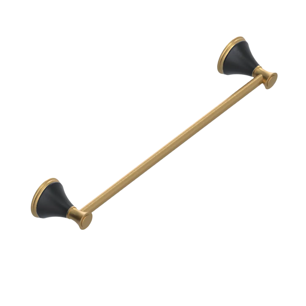 Rubinet Towel Bar 18" Satin Gold