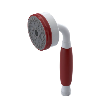 Rubinet 3 Function Hand Held Shower Only White