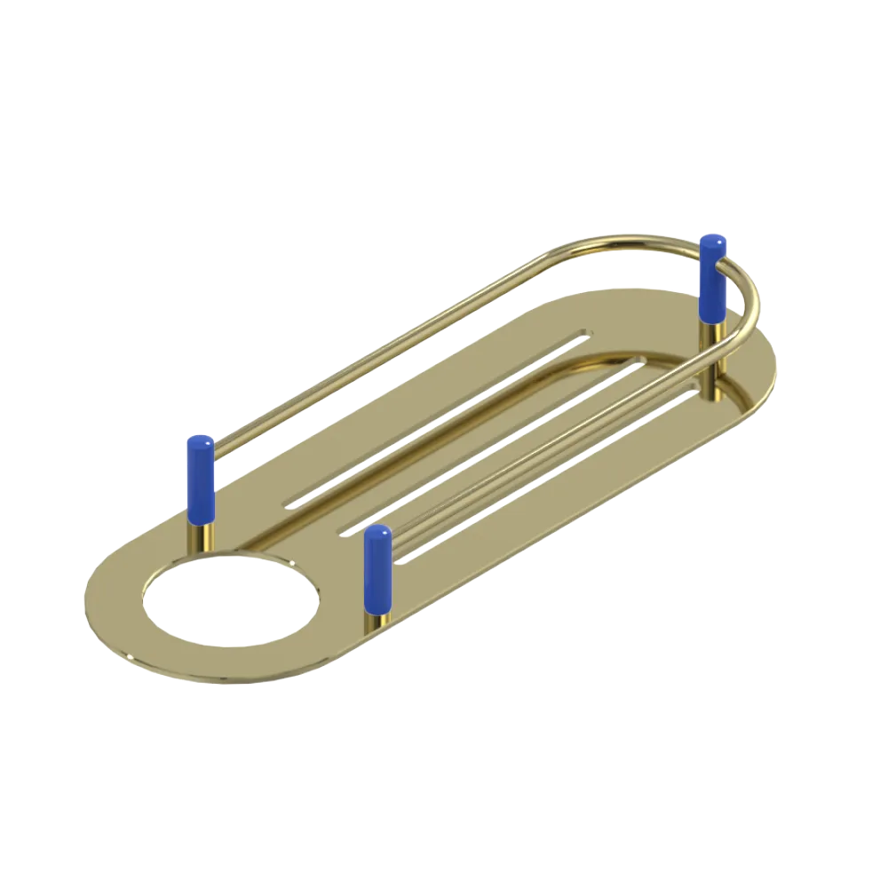 Rubinet Shelf Only Gold