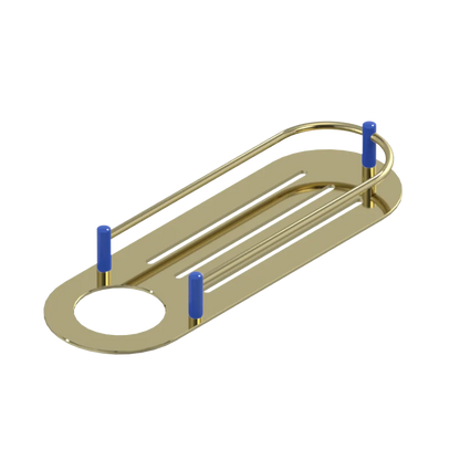 Rubinet Shelf Only Gold