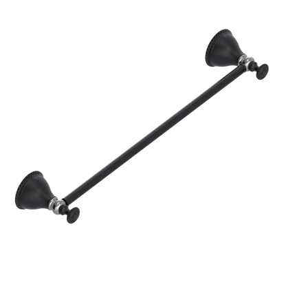 Rubinet Towel Bar 18" Matt Black