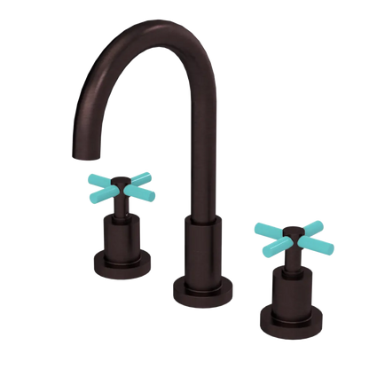 Rubinet Widespread Kitchen Set with LaSalle Spout Oil Rubbed Bronze