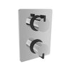 Baril Complete thermostatic pressure balanced shower valve with 3-way diverter