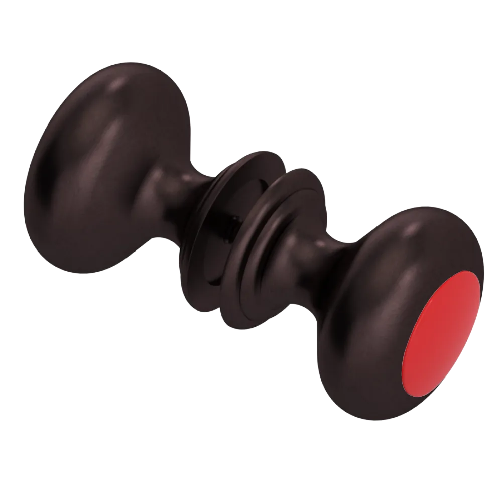 Rubinet Shower Door Knob (set) Oil Rubbed Bronze