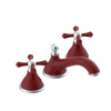 Rubinet Widespread Lav. Set. (less drain) Maroon