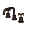 Rubinet Widespread Lav. Set. (less drain) Oil Rubbed Bronze