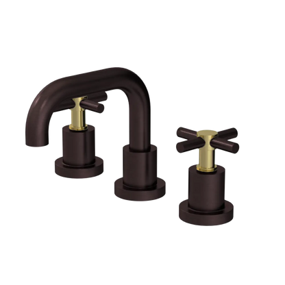 Rubinet Widespread Lav. Set. (less drain) Oil Rubbed Bronze