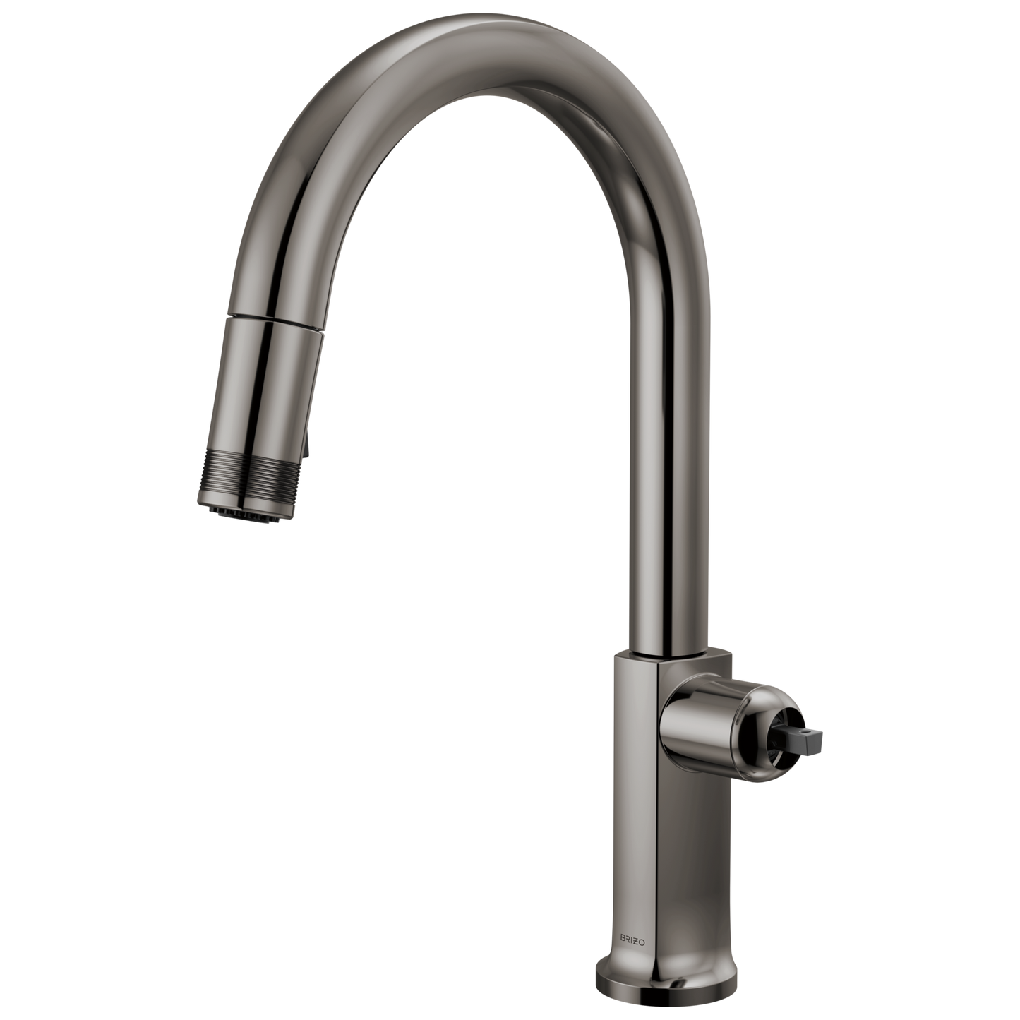 Brizo Pull Down Faucet With Arc Spout Less Handle