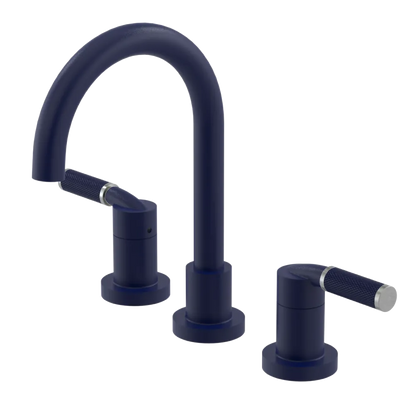 Rubinet Widespread Lav. Set. (less drain) Midnight Blue