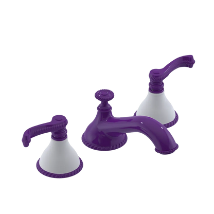 Rubinet Widespread Lav. Set. (less drain) Purple Haze
