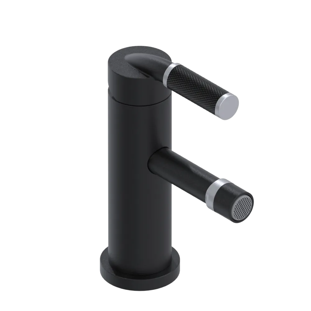 Rubinet Single Control Bidet Fitting (less drain) Matt Black
