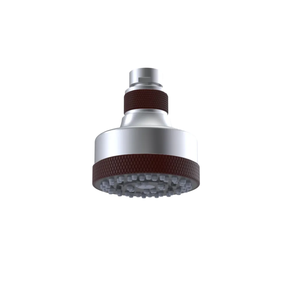 Rubinet 3 FUNCTION SHOWER HEAD Satin Chrome