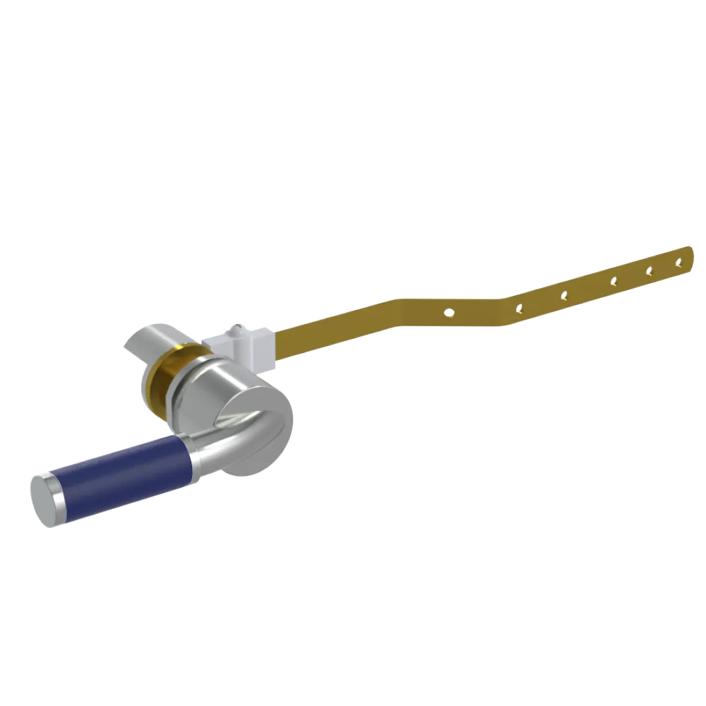 Rubinet Trip Levers Satin Nickel