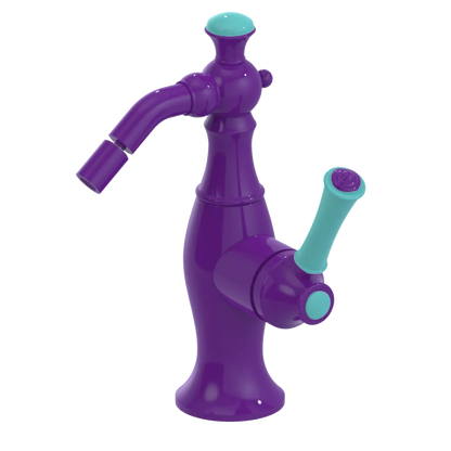 Rubinet Single Control Bidet Fitting (less drain) Purple Haze
