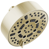 Essential Shower Series 5” Linear Round H2Okinetic Multi-Function Wall Mount Shower Head - 1.75 GPM - Brilliance® Polished Nickel