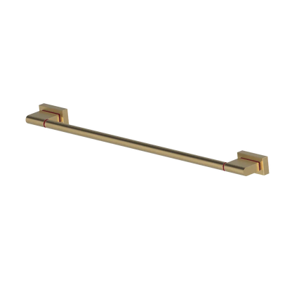 Rubinet Towel Bar 18" Satin Brass