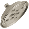 Essential Shower Series 7" Classic Round H2Okinetic Single Function Wall Mount Showerhead - Brilliance® Brushed Nickel