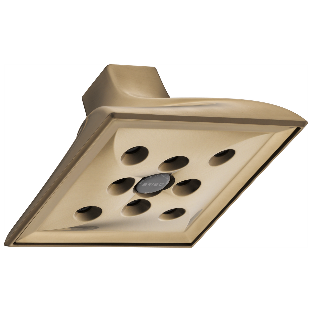 Virage RAINCAN SHOWERHEAD WITH H2OKINETIC TECHNOLOGY - Brilliance® Luxe Gold®