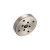Essential Shower Series 5" Linear Round H2Okinetic Single Function Wall Mount Showerhead - Brilliance® Brushed Nickel