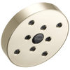 Essential Shower Series 5" Linear Round H2Okinetic Single Function Wall Mount Showerhead - Brilliance® Polished Nickel