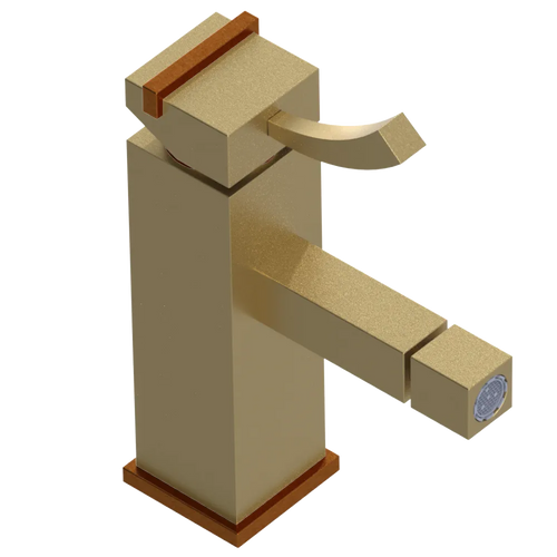 Rubinet Single Control Bidet Fitting (less drain) Satin Brass
